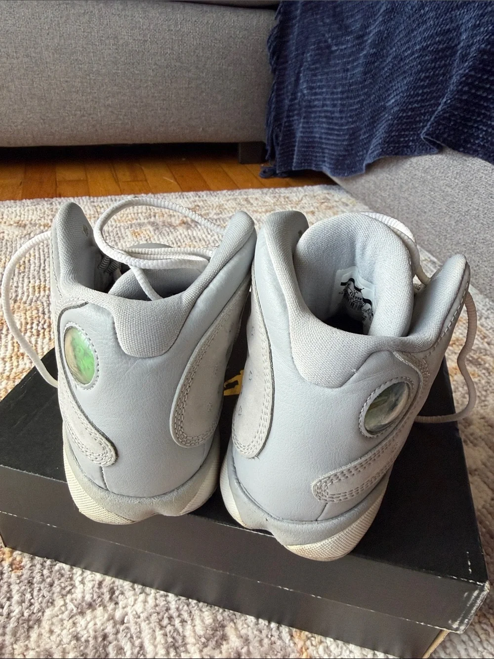 Men's Basketball Sneakers - Light Gray